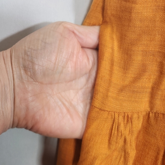NWT Express Mustard Color Mini Dress - Picture 11 of 12